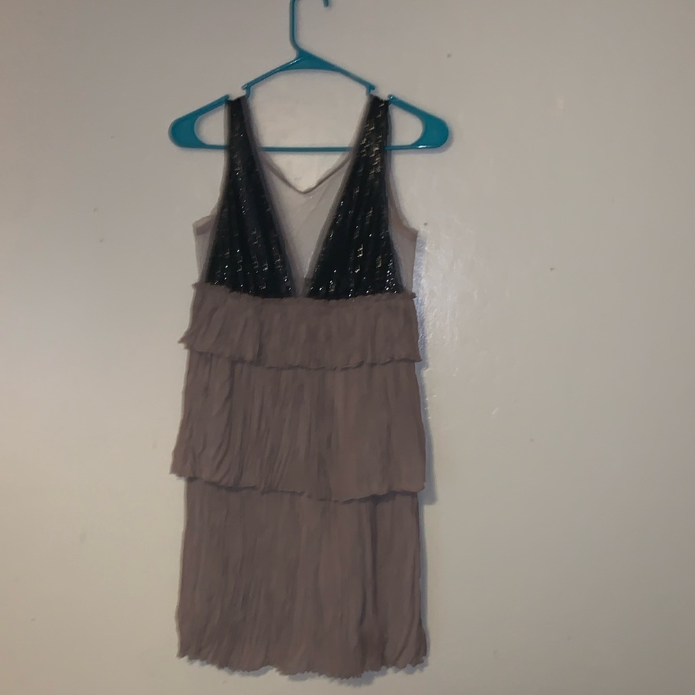 BCBGMAXAZRIA 20s flapper inspired party cocktail dress Swiftie Taylor Swift Era